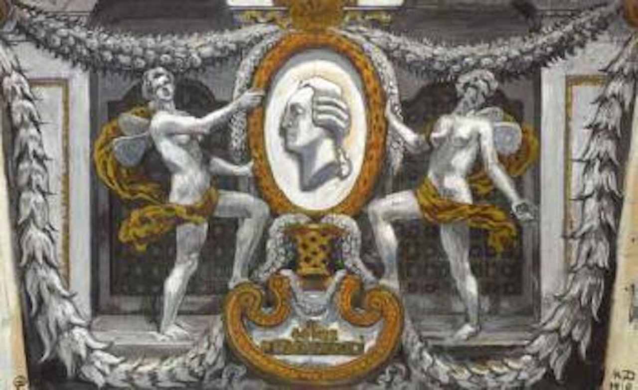 Le conte Rastrelli by Mstislav Valerianovich Dobuzhinsky