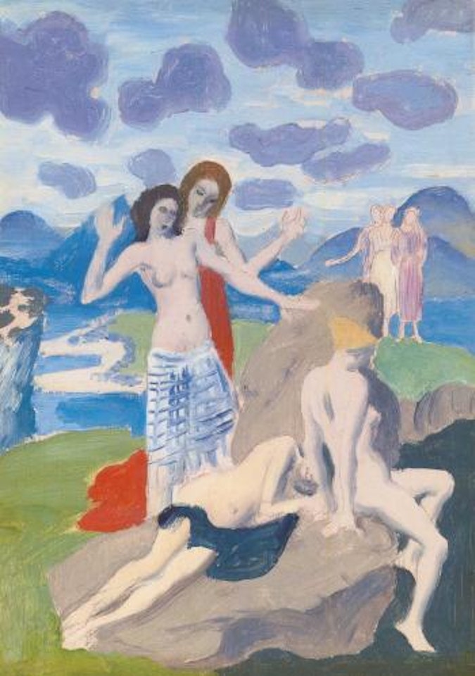 The bathers by Augustus Edwin John