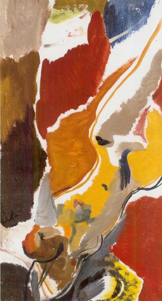 Nude resting by Ivon Hitchens