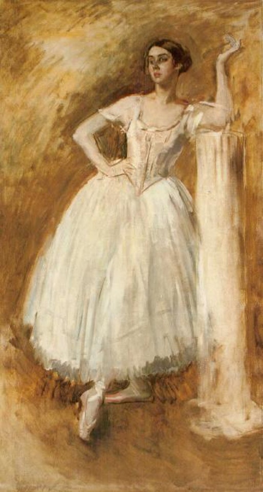 Portrait of Lydia Lopokova by Augustus Edwin John