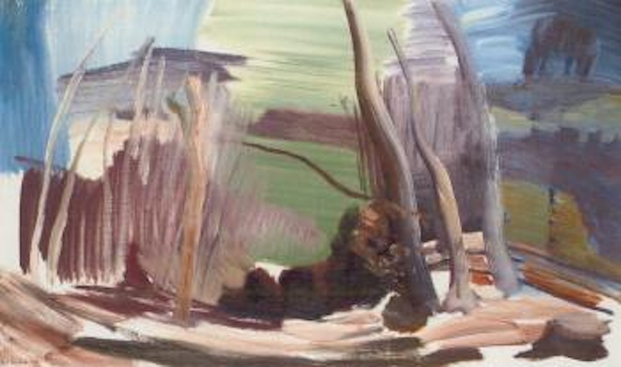 Bleak spring no.1 by Ivon Hitchens