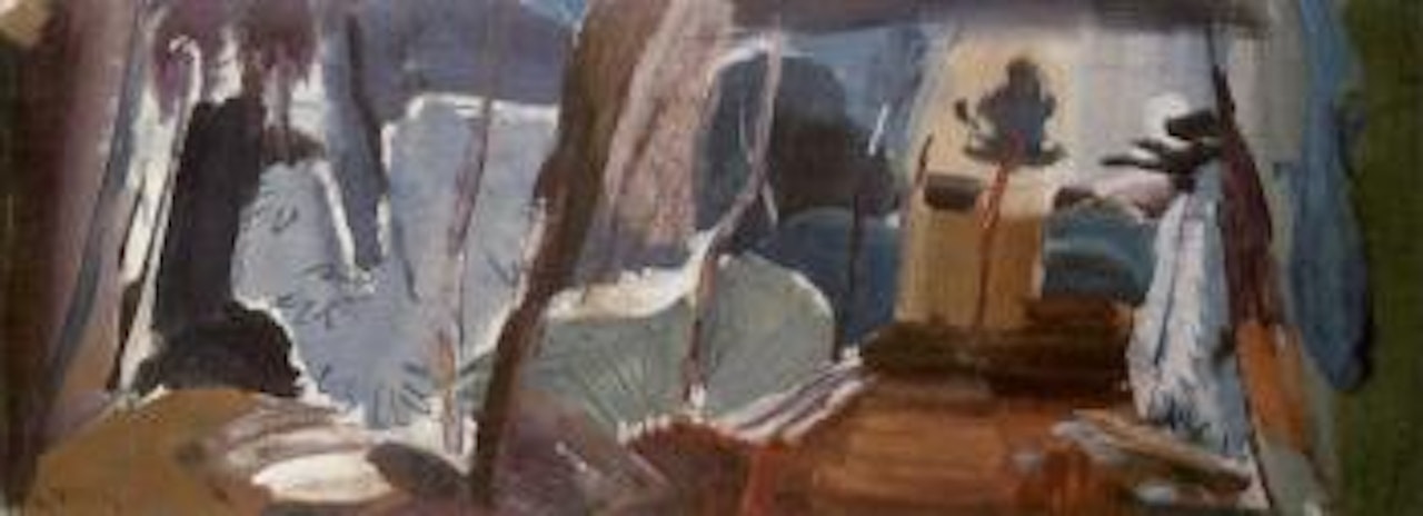 Fir tree clearing no.2 by Ivon Hitchens