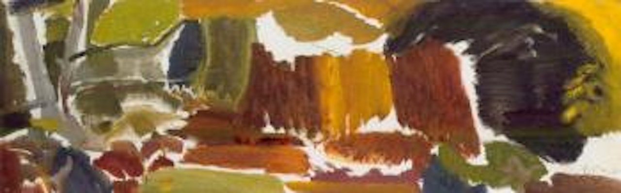 Arched trees, early autumn, no.7 by Ivon Hitchens