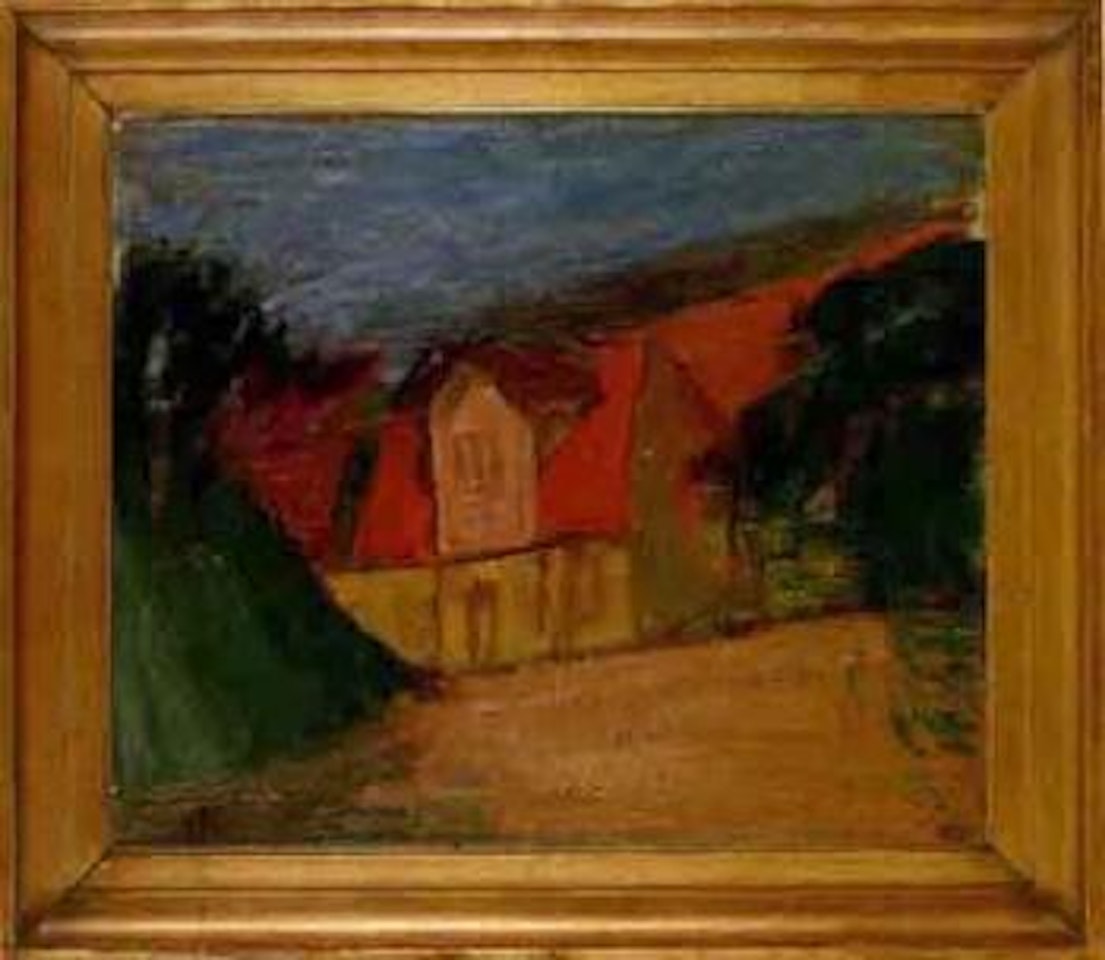 Red roofs by Carl Kylberg