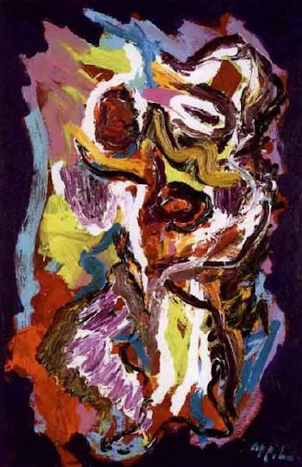 Personnage 1988 by Karel Appel