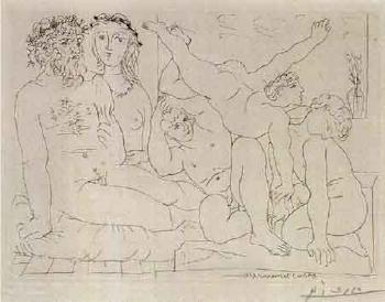 Famille de Saltimbanques by Pablo Picasso