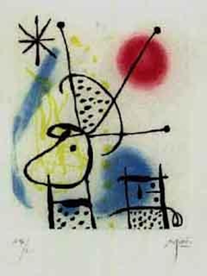 Untitled - from La bague d'Aurore by Joan Miró