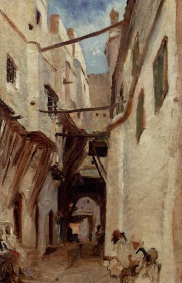Rue a Alger by Félix Ziem