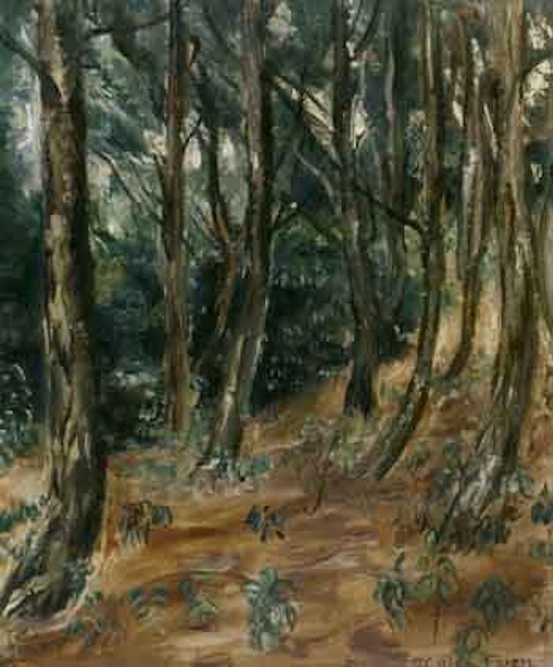 Le sous-bois by Othon Friesz