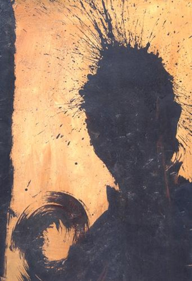 Cat man shadow by Richard Hambleton