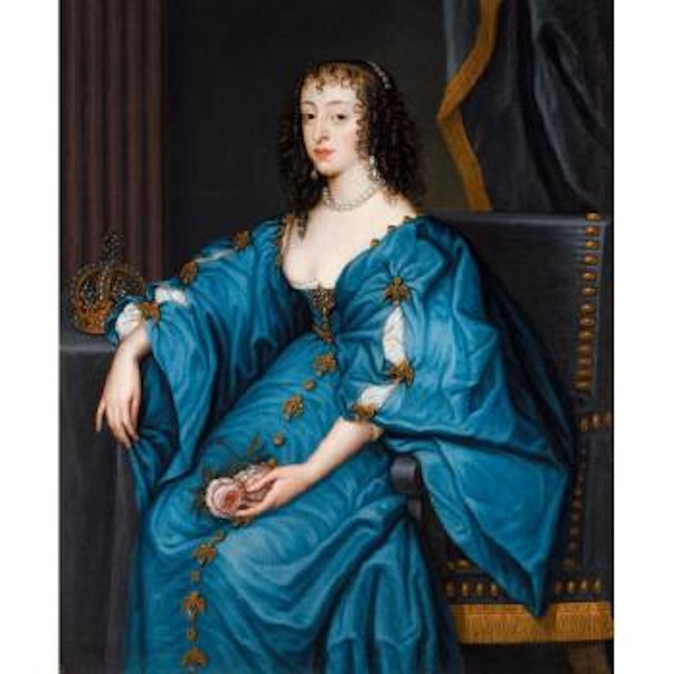 Portrait of Queen Henrietta Maria by Anthony van Dyck