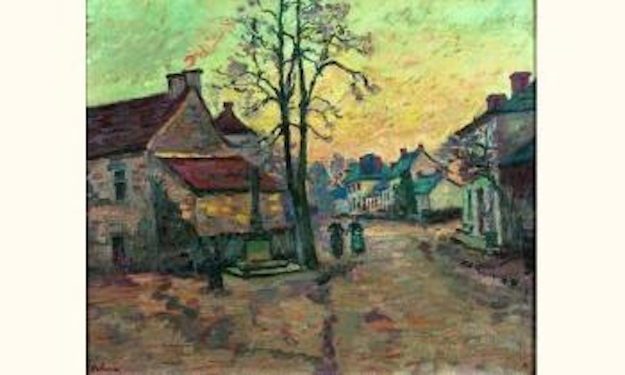 La maison de la nanette a Crozant by Armand Guillaumin