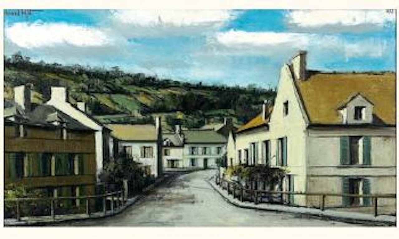 Antailler, la route de Mantes by Bernard Buffet