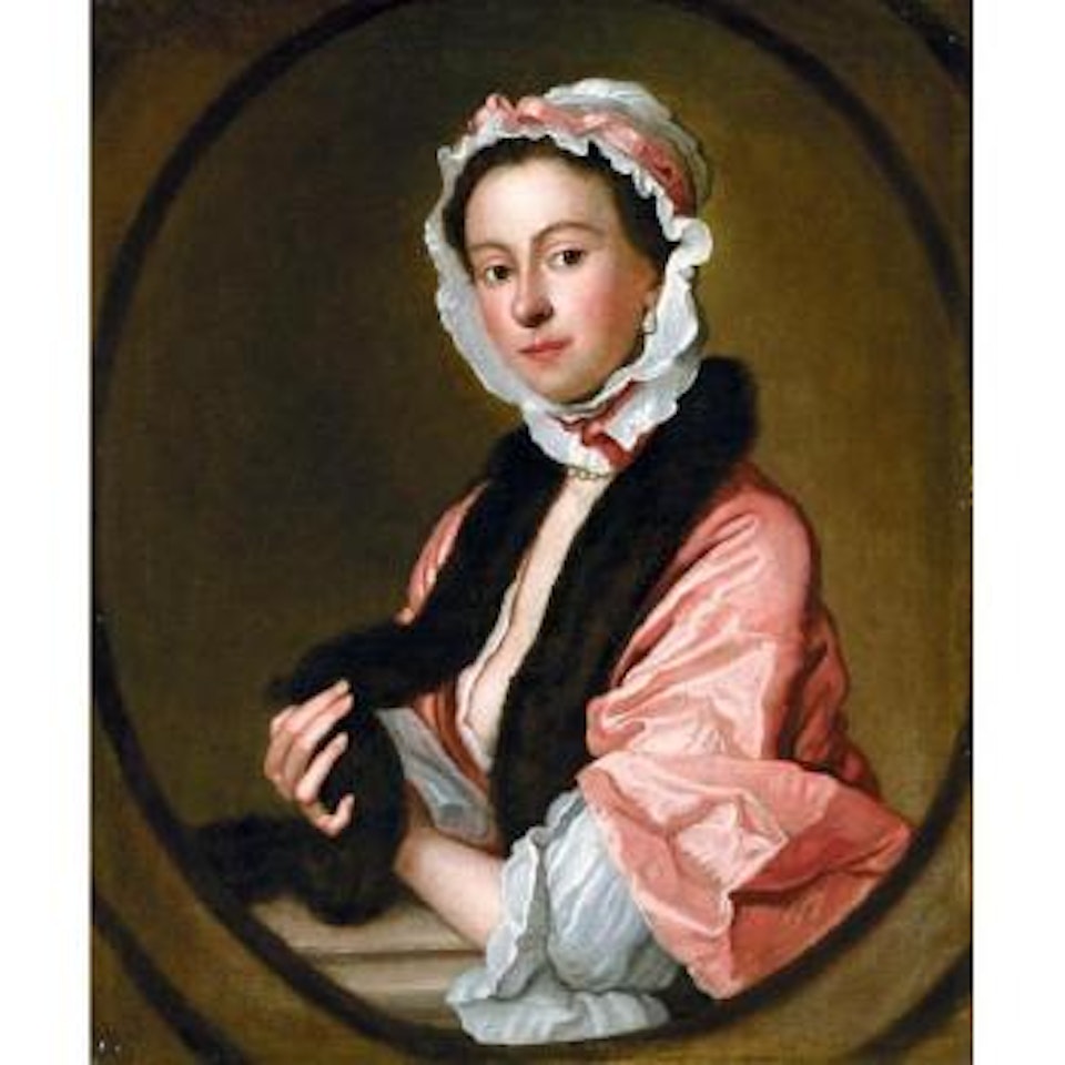 Portrait of Mrs John Faber by Thomas Hudson