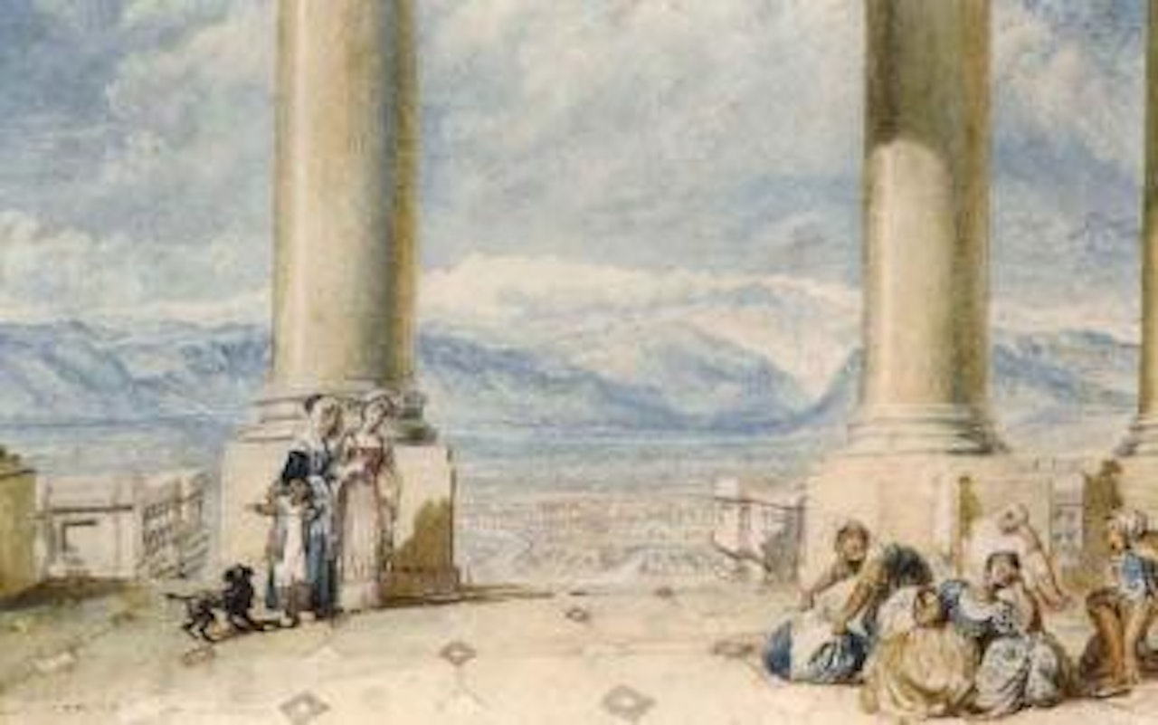 Turin, from the portico of the Superga Church by Joseph Mallord William Turner