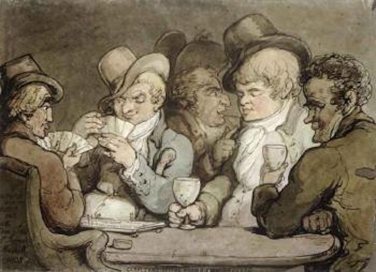 Characters better known than trusted by Thomas Rowlandson