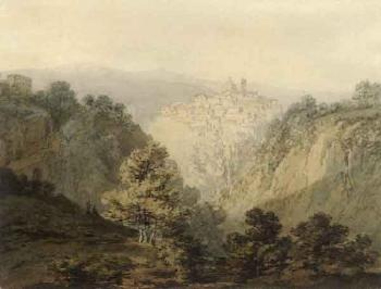 Ariccia, near Rome by Joseph Mallord William Turner