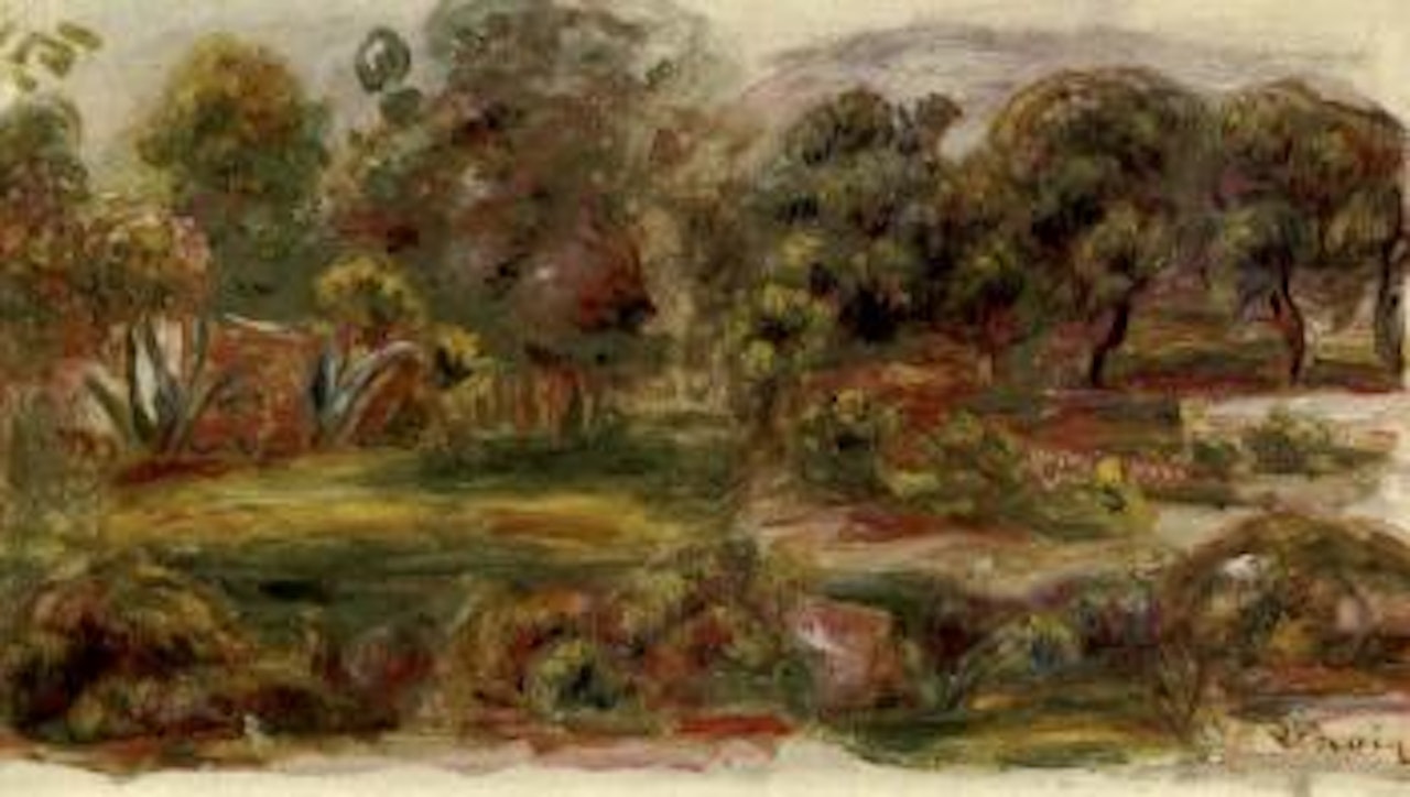Paysage du Midi by Pierre-Auguste Renoir