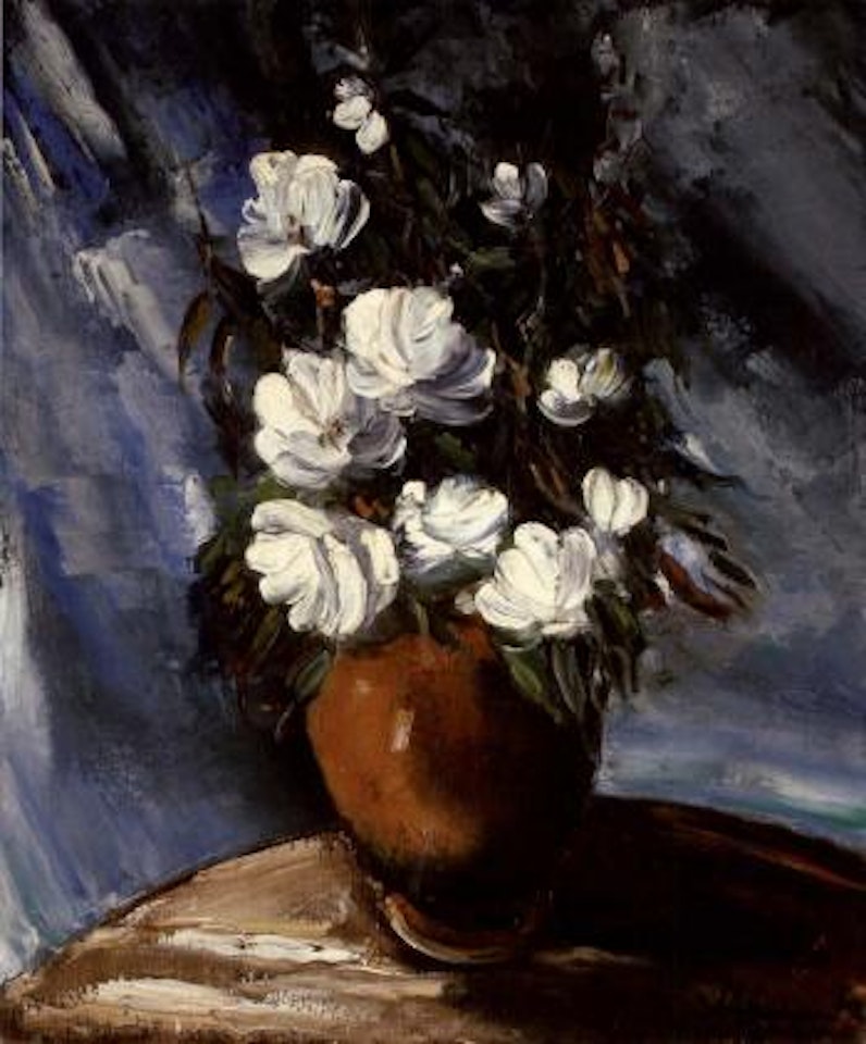 Bouquets de fleurs blanches by Maurice de Vlaminck