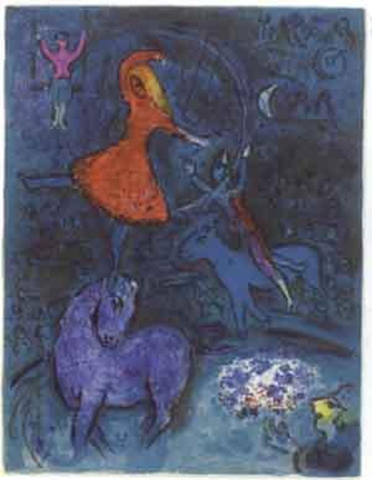 Cirque by Marc Chagall