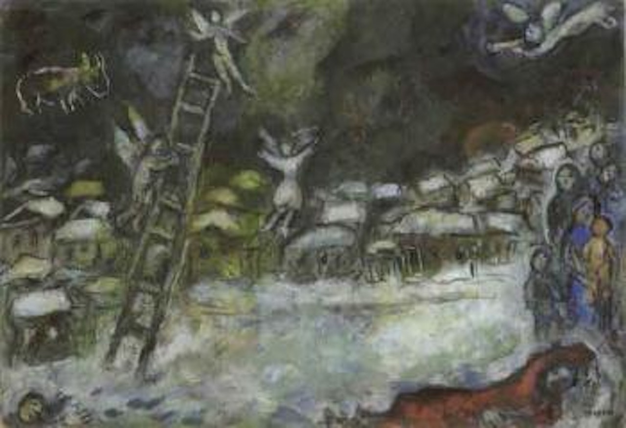 Le songe de Jacob by Marc Chagall