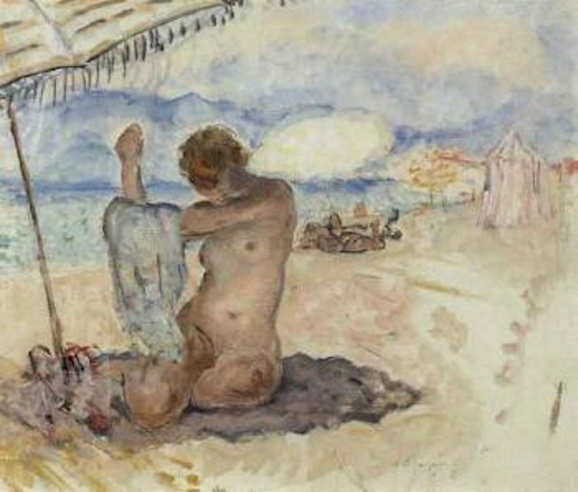 Nu sur la plage by Henri Lebasque