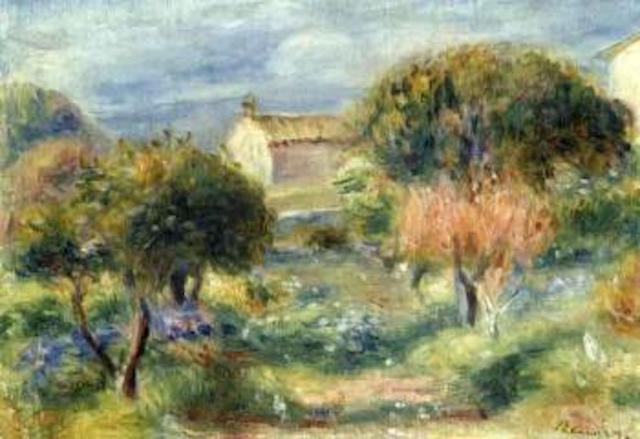 Allee du jardin des Collettes by Pierre-Auguste Renoir