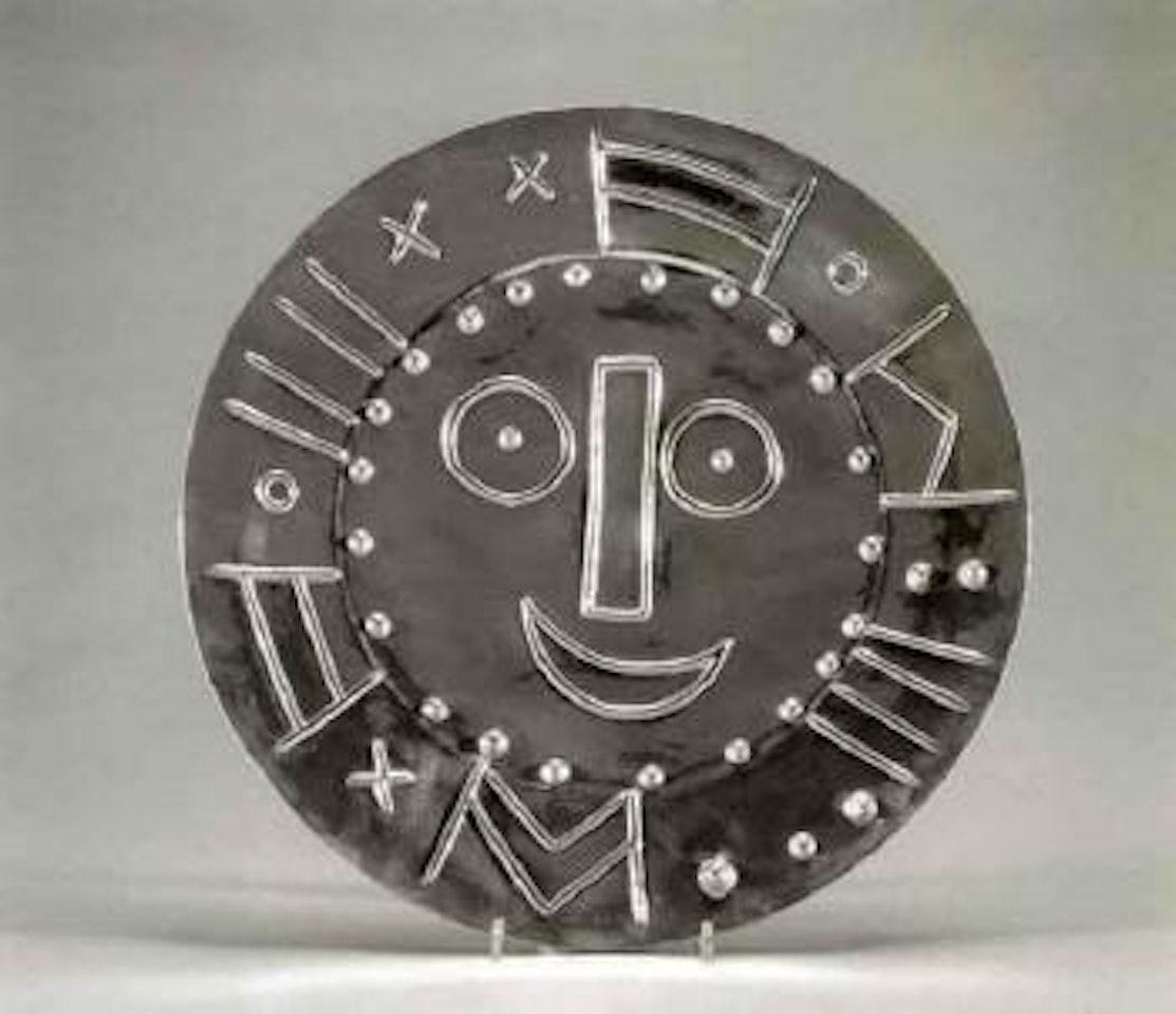 Tete en forme d'horloge by Pablo Picasso