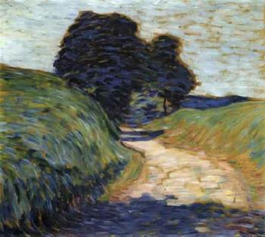 Weg mit Baume - Path with trees by Alexej von Jawlensky