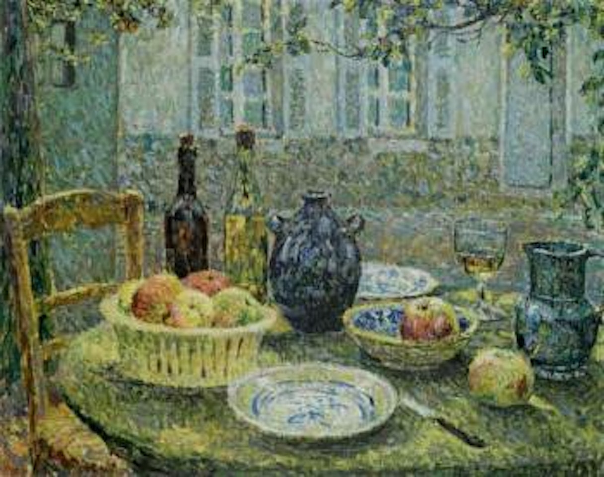 La table de pierre by Henri Le Sidaner