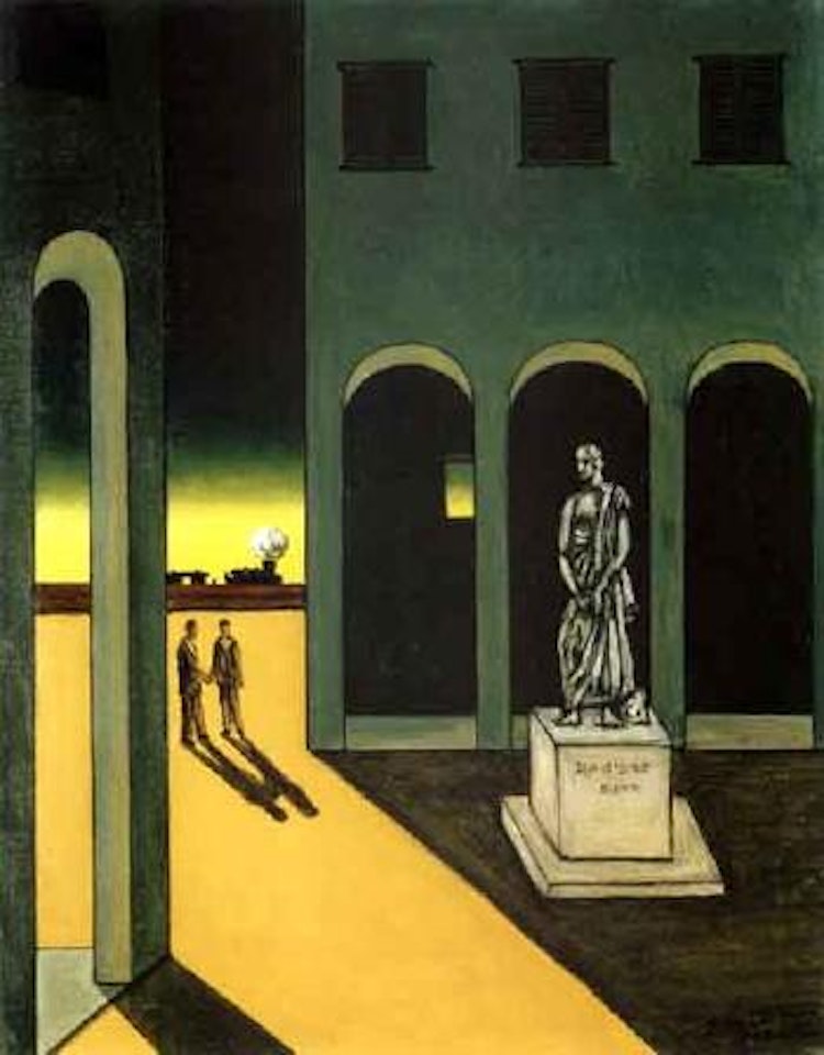 Piazza d'Italia by Giorgio de Chirico
