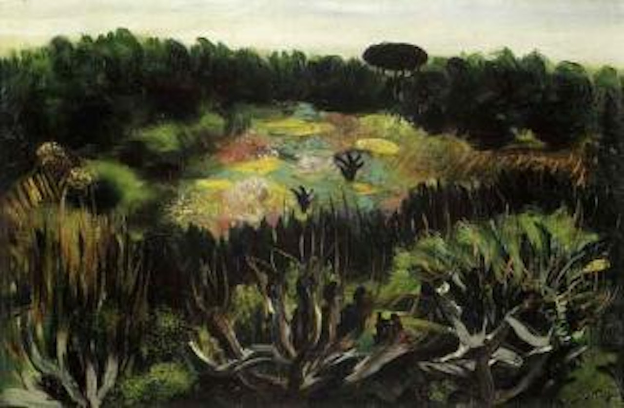 Paysage de Sanary by Moïse Kisling