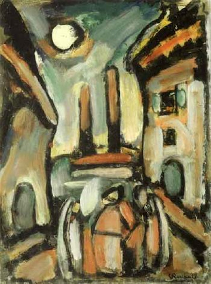 Promenade d'Ubu by Georges Rouault