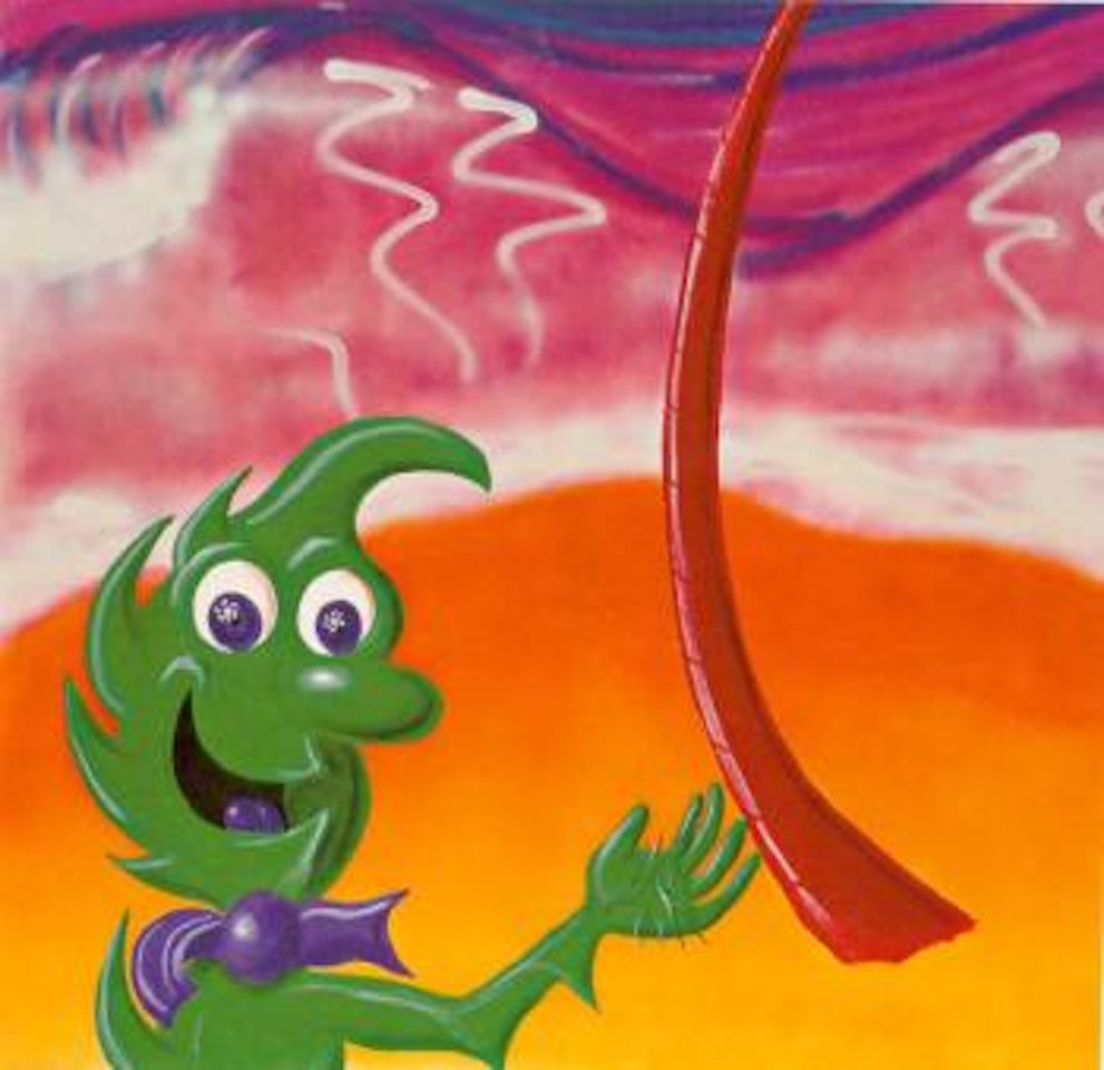 Feliz ala Praia - Brasil by Kenny Scharf
