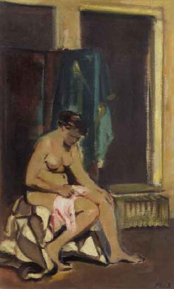 Model resting by Joseph Floch