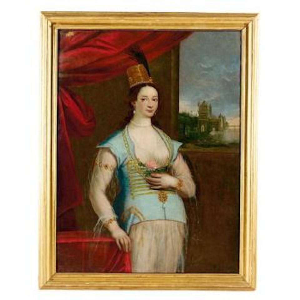 Portrait of courtesan by Venetian School