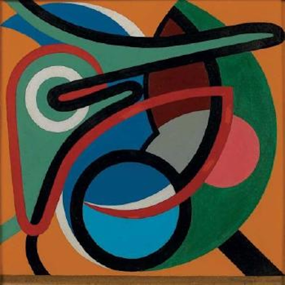 Mouvement inverse by Auguste Herbin