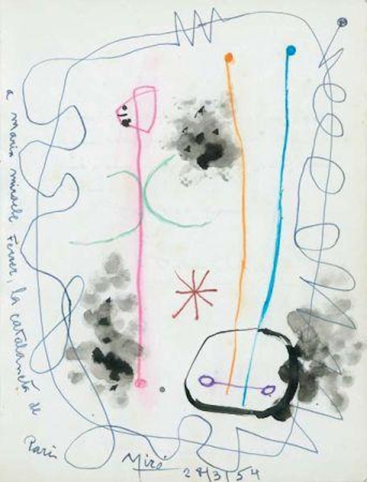 Composition by Joan Miró