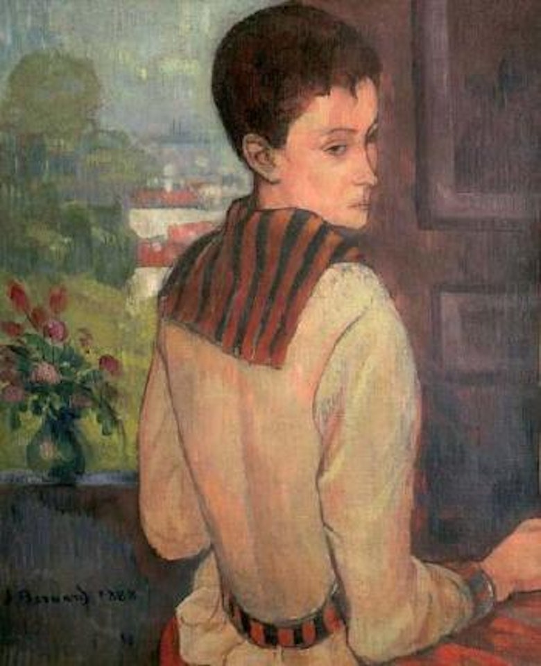 Portrait de Madame Schuffenecker by Emile Bernard
