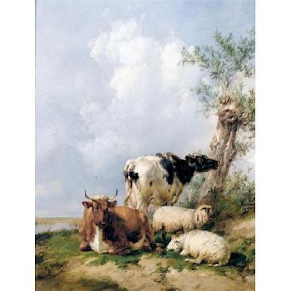 Resting place by Thomas Sidney Cooper