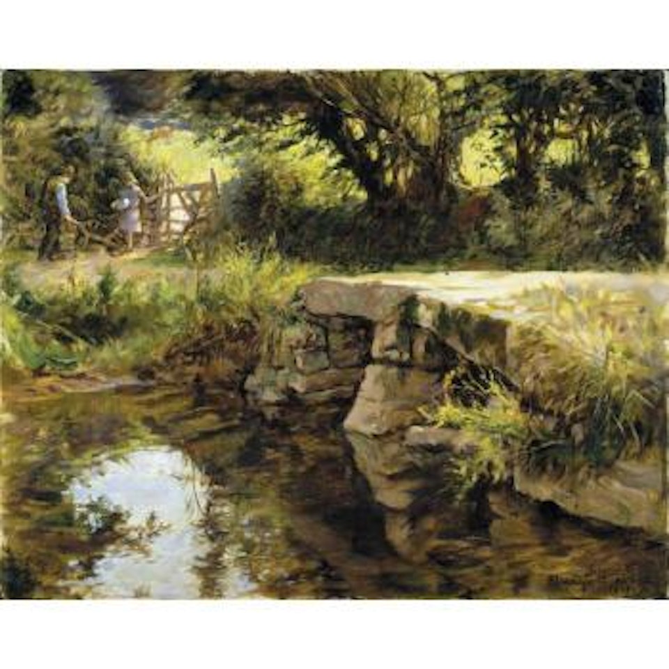 Pack bridge by Stanhope Alexander Forbes