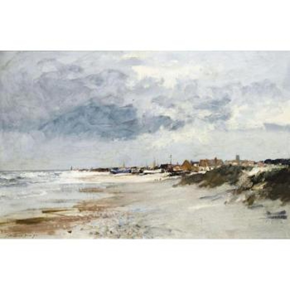 Gathering storm, Suffolk Coast by Edward Seago