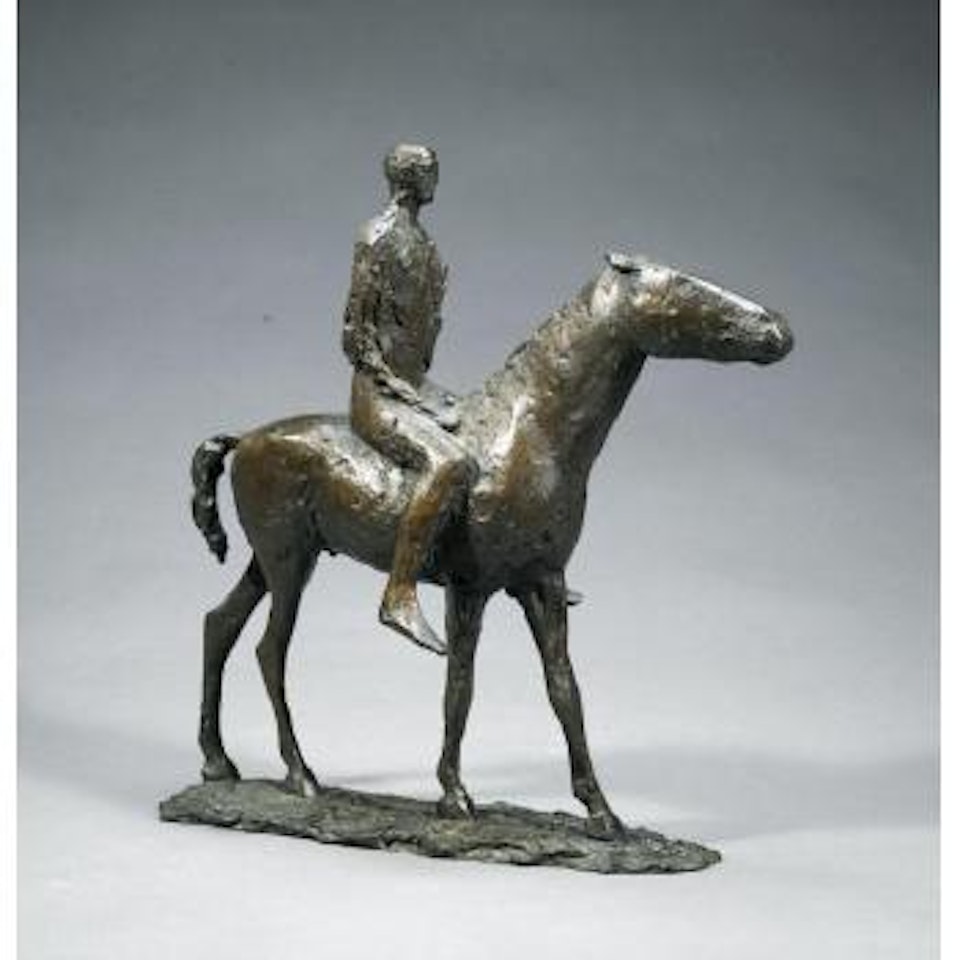 Horse and rider by Elisabeth Frink