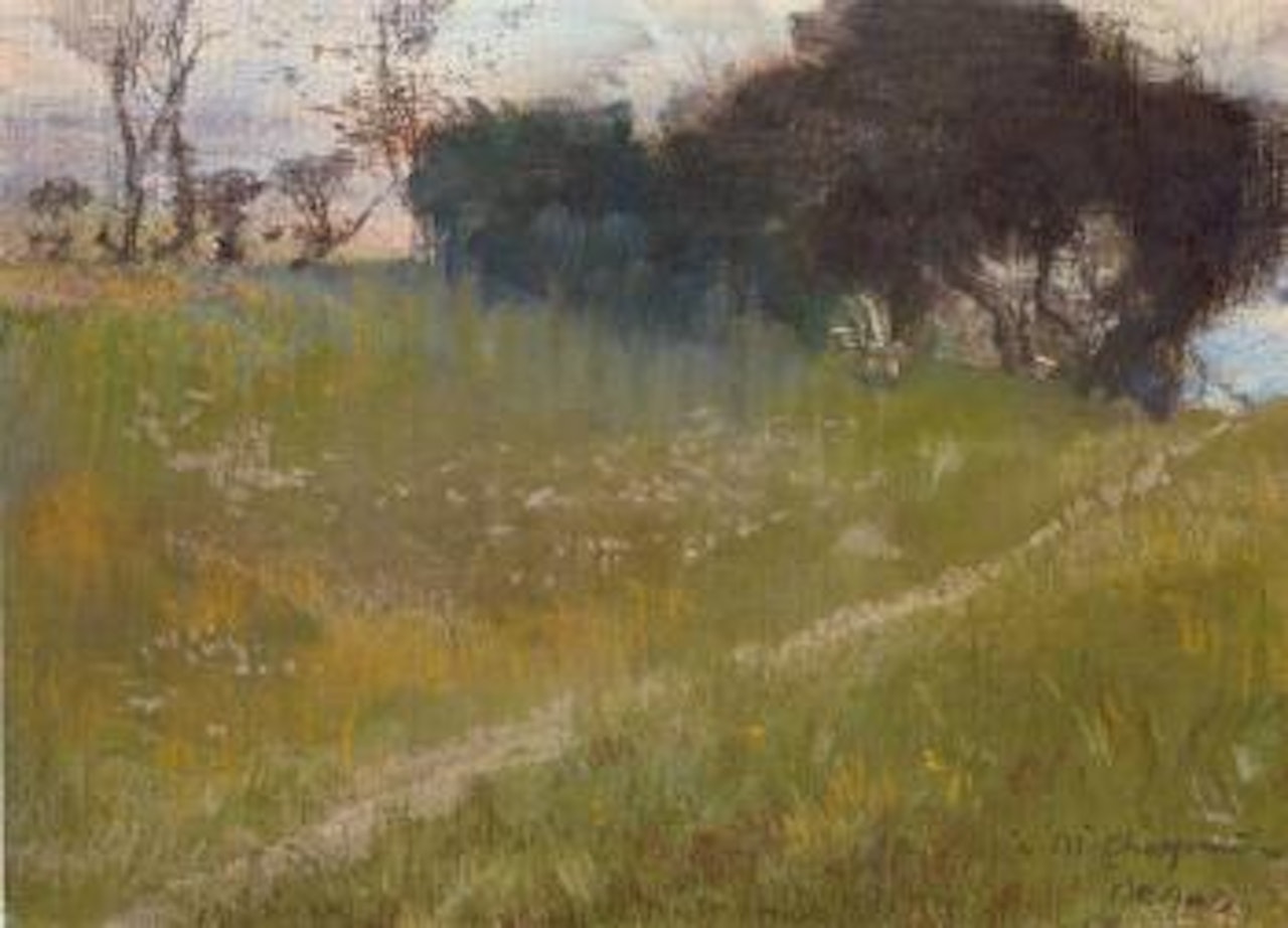 Paysage by Edgar Degas