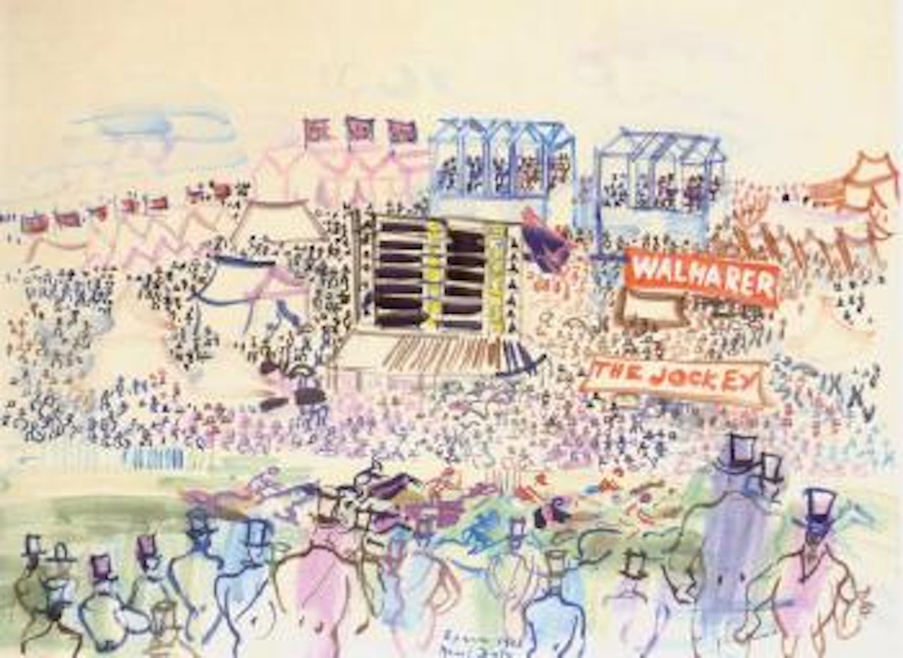 Derby a Epsom by Raoul Dufy