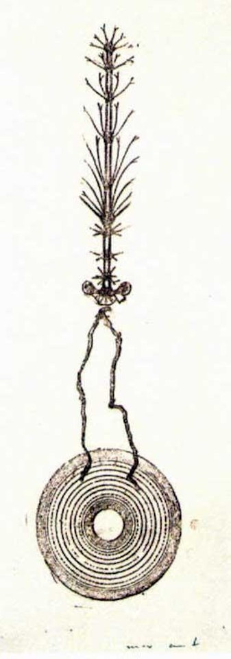 Frottage by Max Ernst