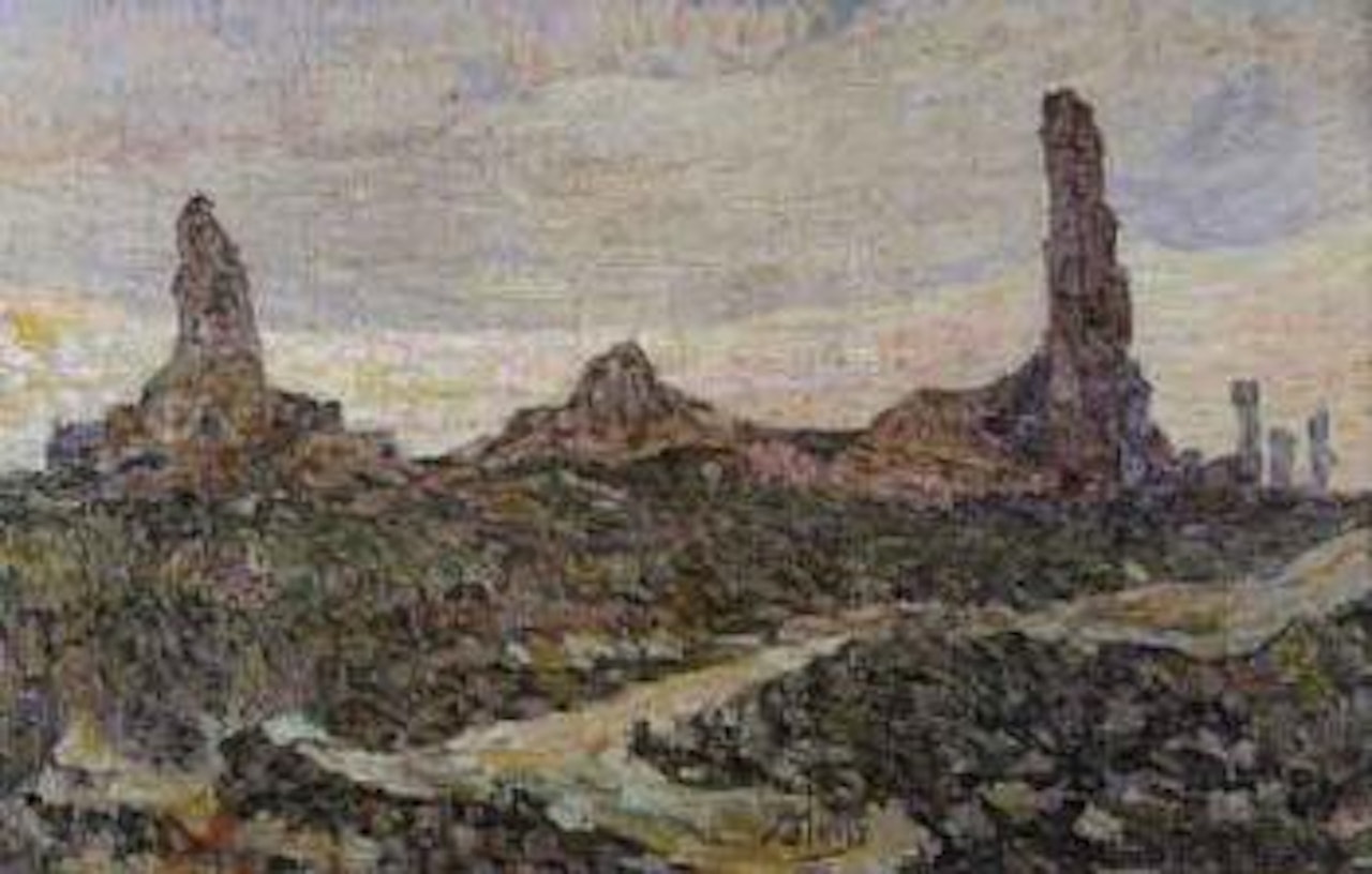 Ruins of Dikkebusch by Modeste Huys