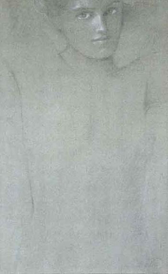 Etude de femme by Fernand Khnopff