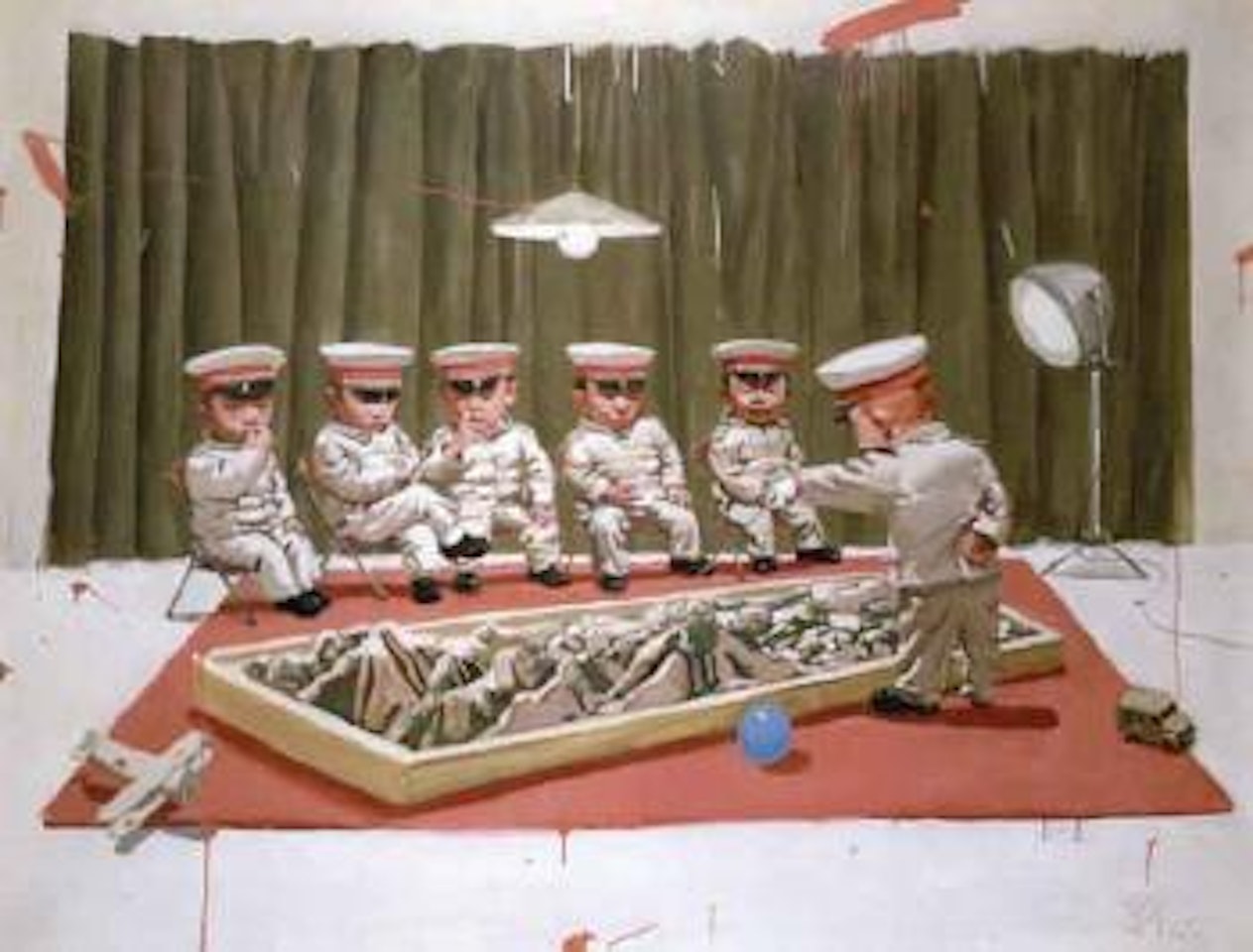 Chinese fairy tale, sand table by Tang Zhigang