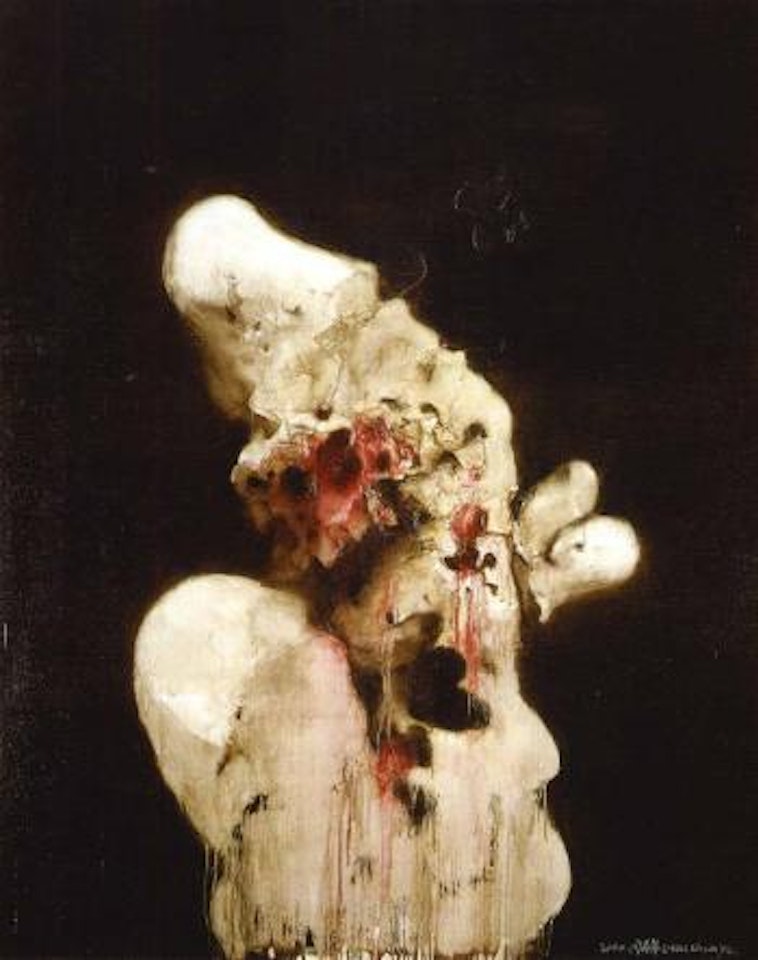 Rock series by Zhou Chunya
